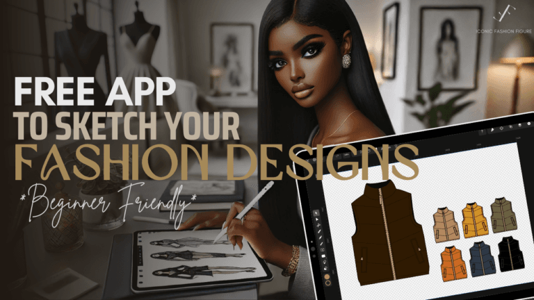 Insanely Easy Fashion Sketches: The Best Free App You Need
