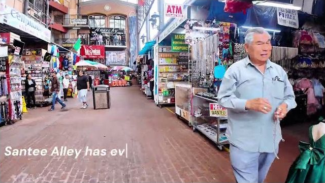 Santee Alley shopping in the LA Fashion District without a wholesale license